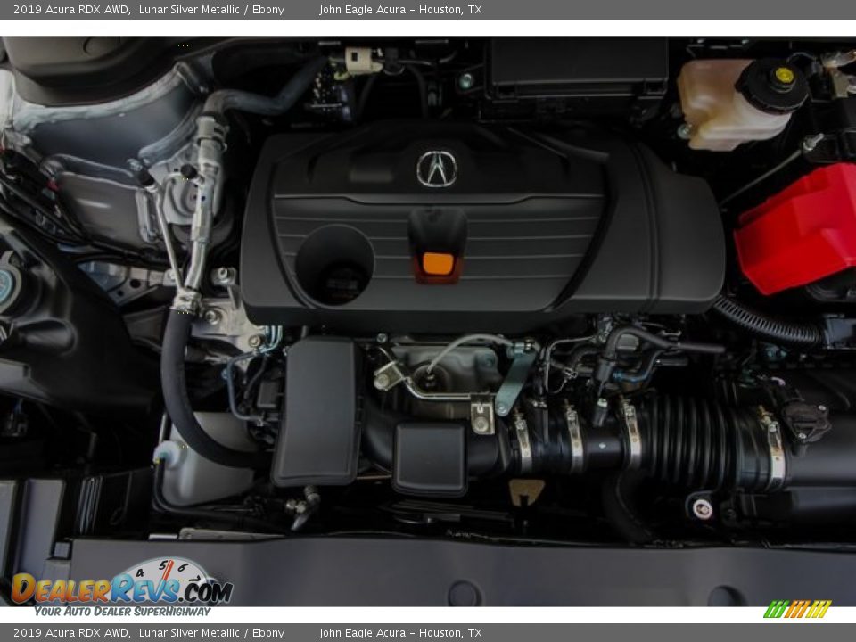 2019 Acura RDX AWD Lunar Silver Metallic / Ebony Photo #25