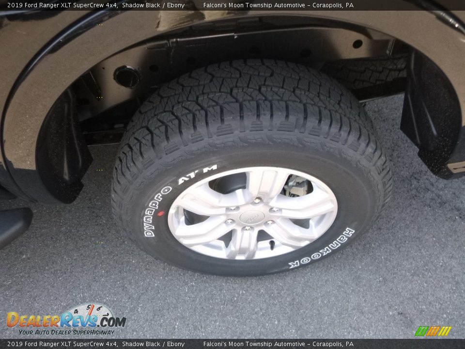 2019 Ford Ranger XLT SuperCrew 4x4 Shadow Black / Ebony Photo #7