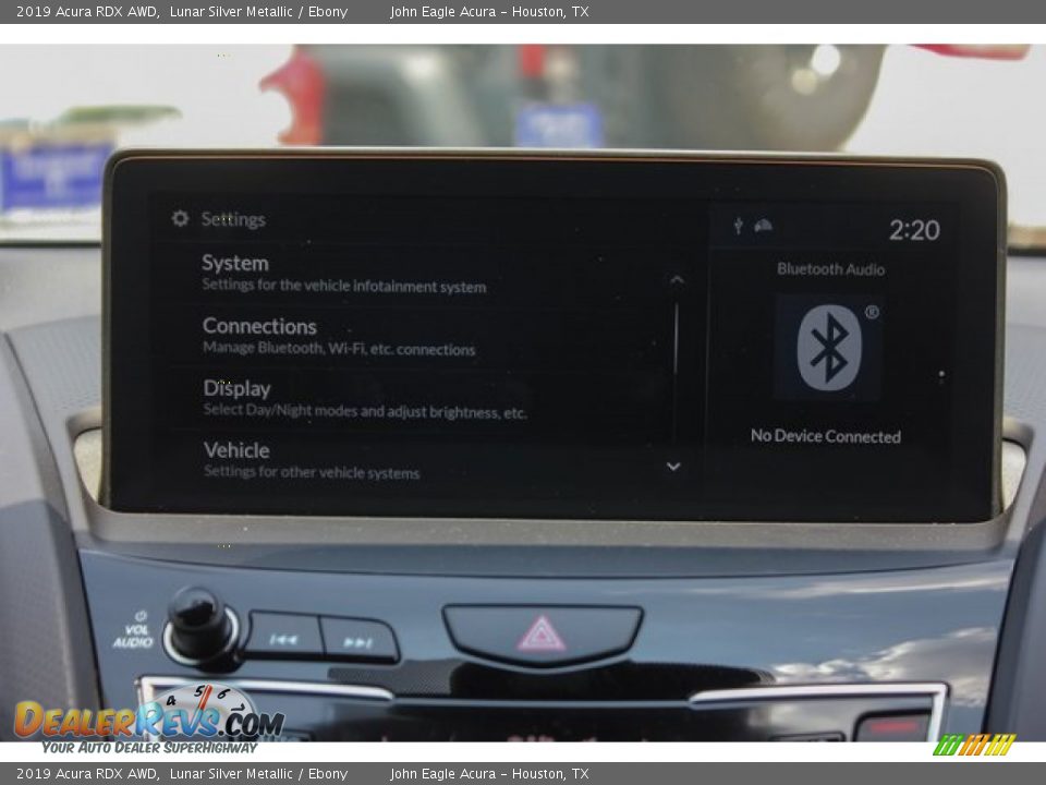 2019 Acura RDX AWD Lunar Silver Metallic / Ebony Photo #28
