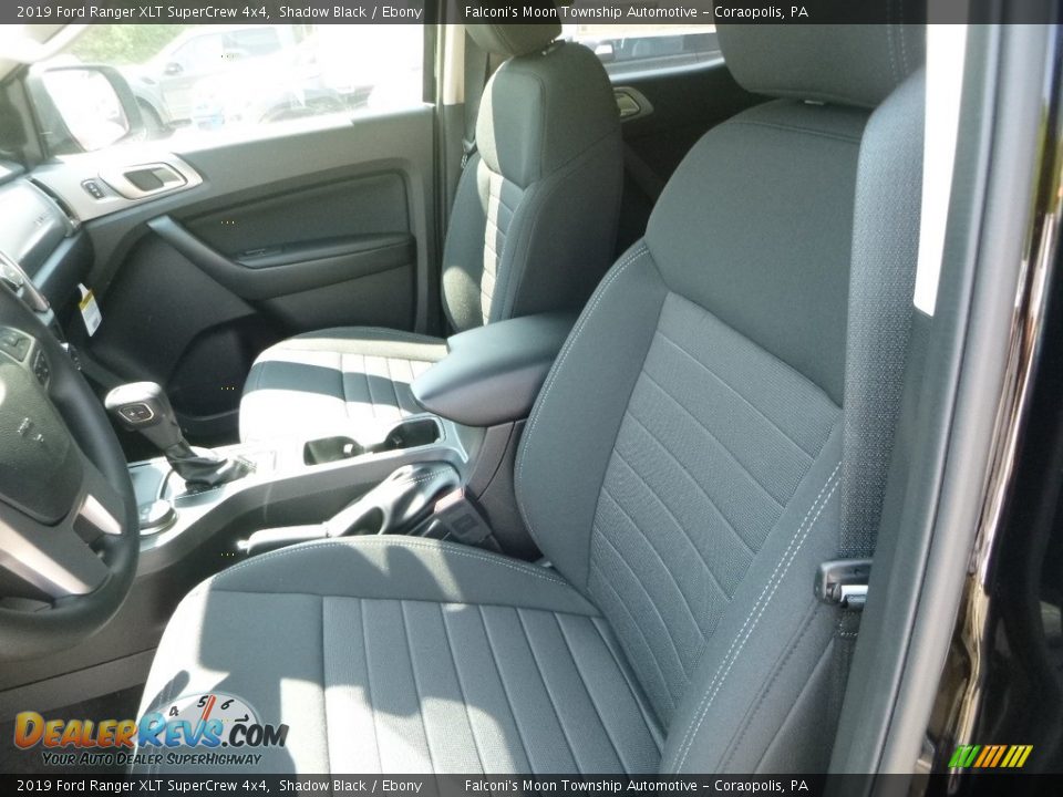 2019 Ford Ranger XLT SuperCrew 4x4 Shadow Black / Ebony Photo #11
