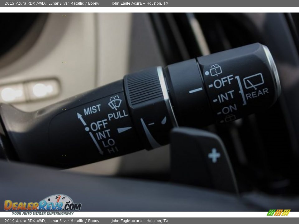 2019 Acura RDX AWD Lunar Silver Metallic / Ebony Photo #33