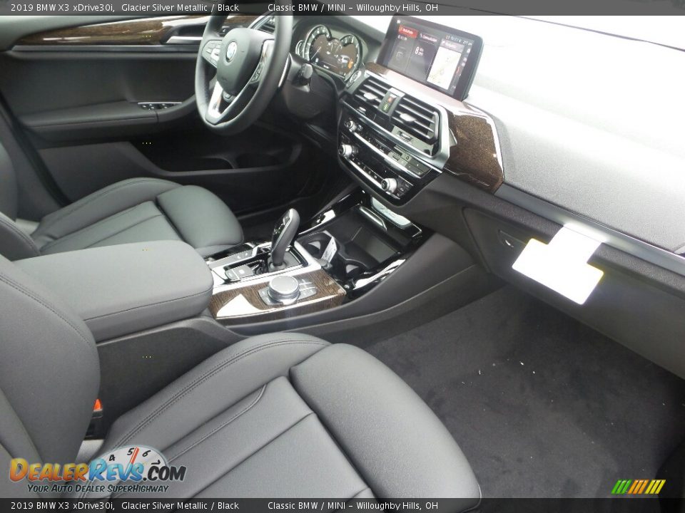 2019 BMW X3 xDrive30i Glacier Silver Metallic / Black Photo #3