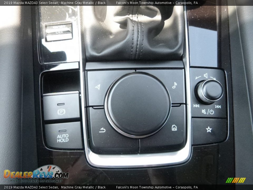 2019 Mazda MAZDA3 Select Sedan Machine Gray Metallic / Black Photo #15