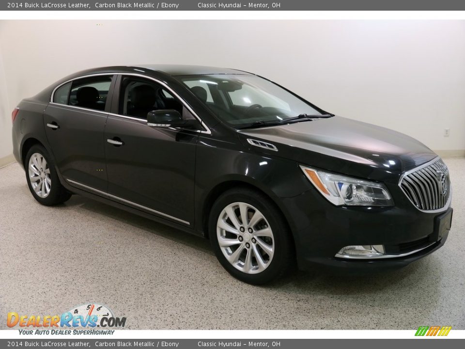 2014 Buick LaCrosse Leather Carbon Black Metallic / Ebony Photo #1