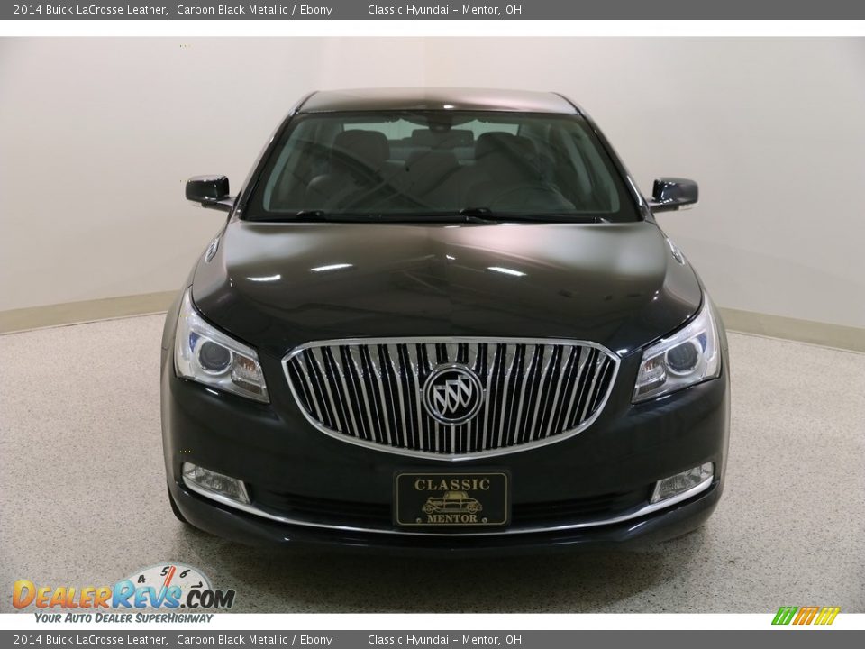 2014 Buick LaCrosse Leather Carbon Black Metallic / Ebony Photo #2