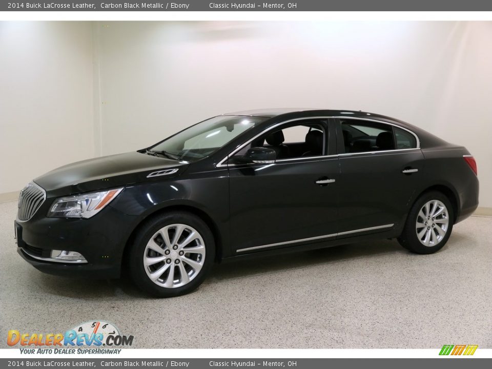 2014 Buick LaCrosse Leather Carbon Black Metallic / Ebony Photo #3