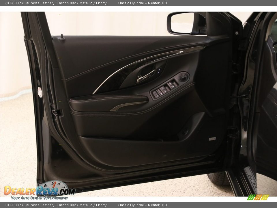 2014 Buick LaCrosse Leather Carbon Black Metallic / Ebony Photo #4