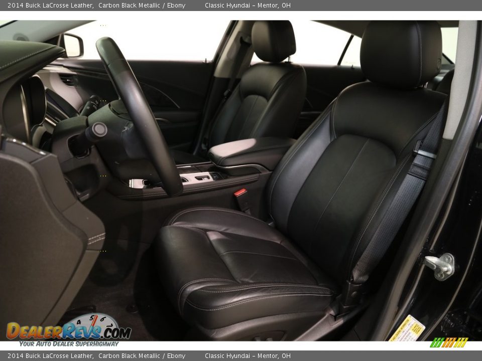 2014 Buick LaCrosse Leather Carbon Black Metallic / Ebony Photo #5