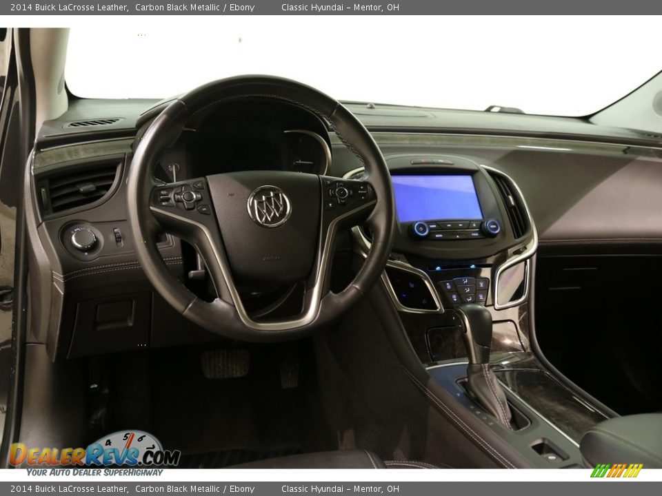 2014 Buick LaCrosse Leather Carbon Black Metallic / Ebony Photo #6