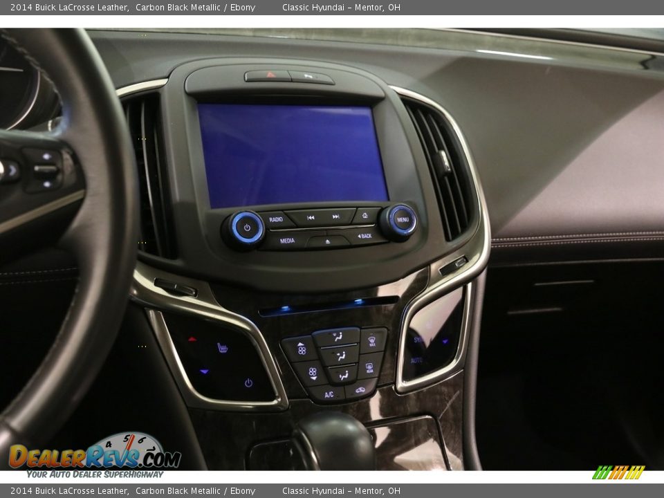 2014 Buick LaCrosse Leather Carbon Black Metallic / Ebony Photo #9