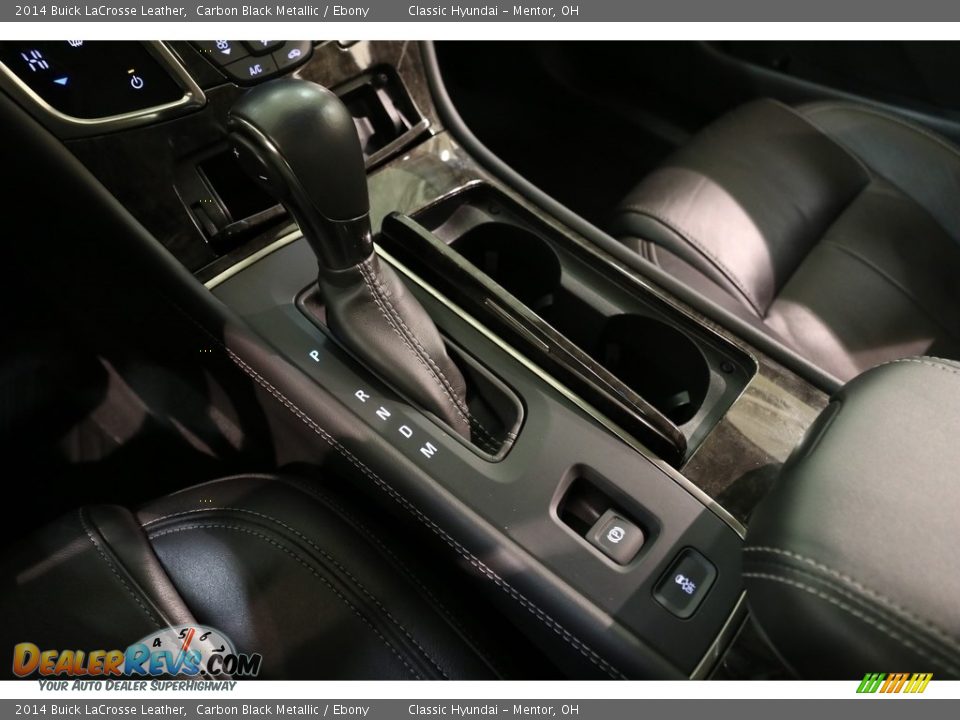 2014 Buick LaCrosse Leather Carbon Black Metallic / Ebony Photo #15