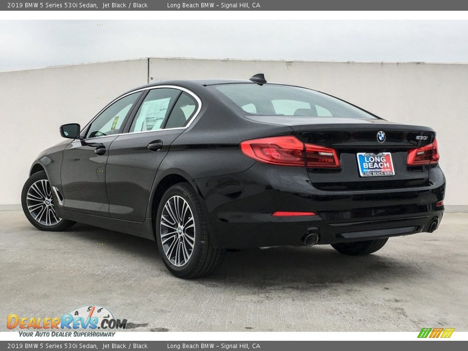 2019 BMW 5 Series 530i Sedan Jet Black / Black Photo #2