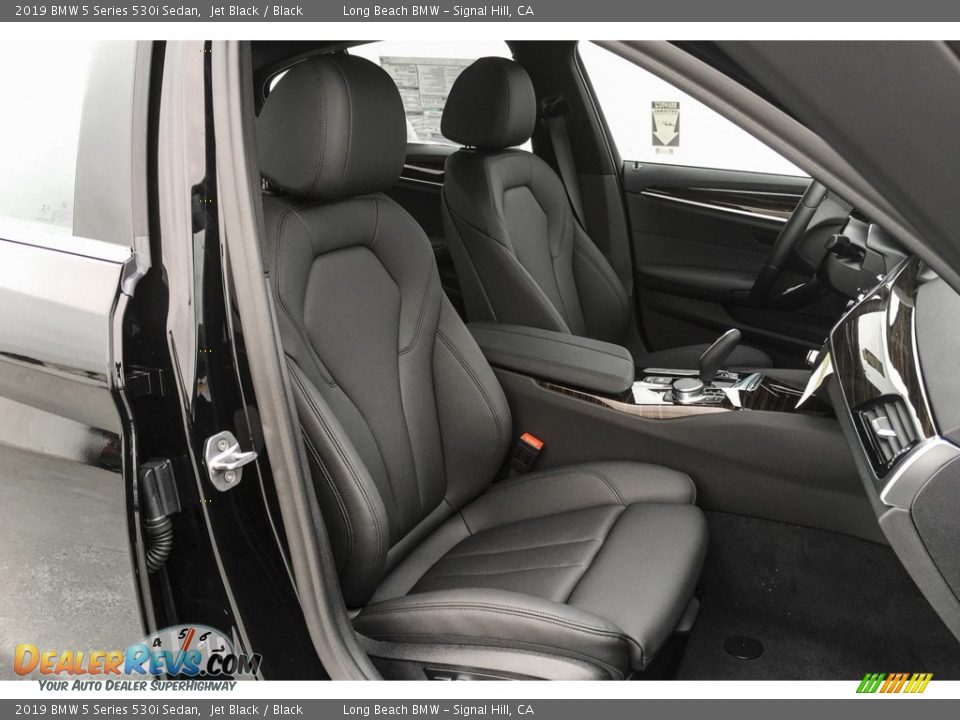 2019 BMW 5 Series 530i Sedan Jet Black / Black Photo #5