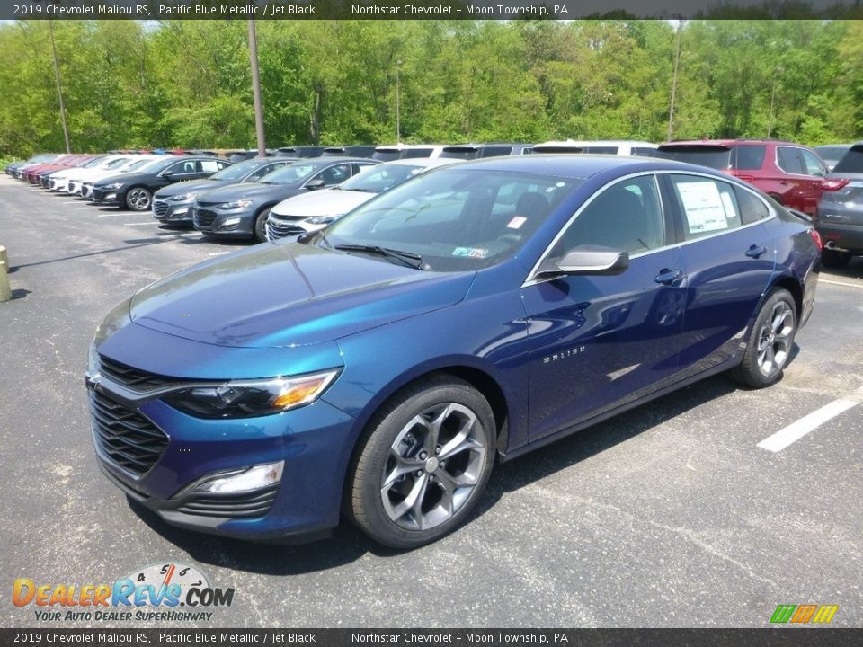 2019 Chevrolet Malibu RS Pacific Blue Metallic / Jet Black Photo #1