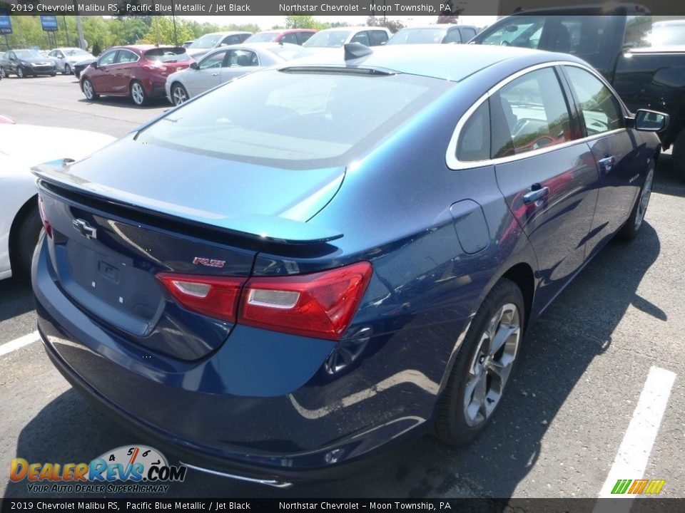2019 Chevrolet Malibu RS Pacific Blue Metallic / Jet Black Photo #6