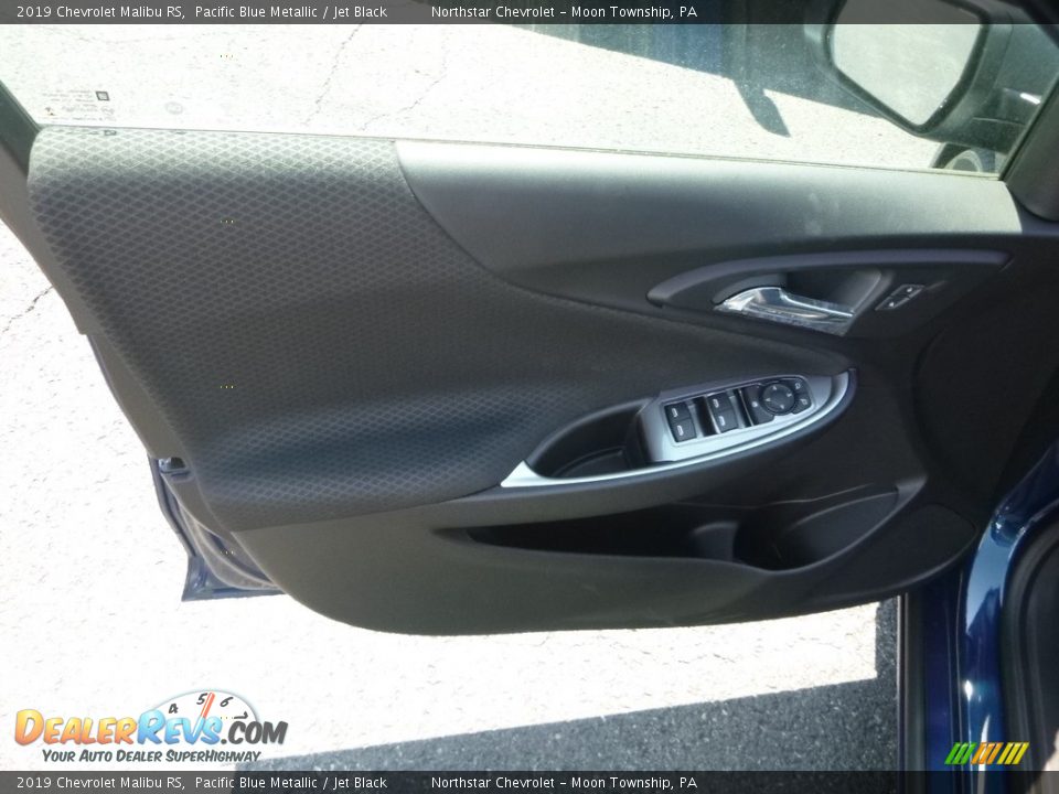 2019 Chevrolet Malibu RS Pacific Blue Metallic / Jet Black Photo #12