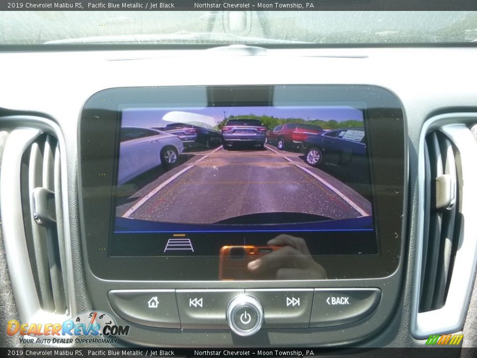 2019 Chevrolet Malibu RS Pacific Blue Metallic / Jet Black Photo #16