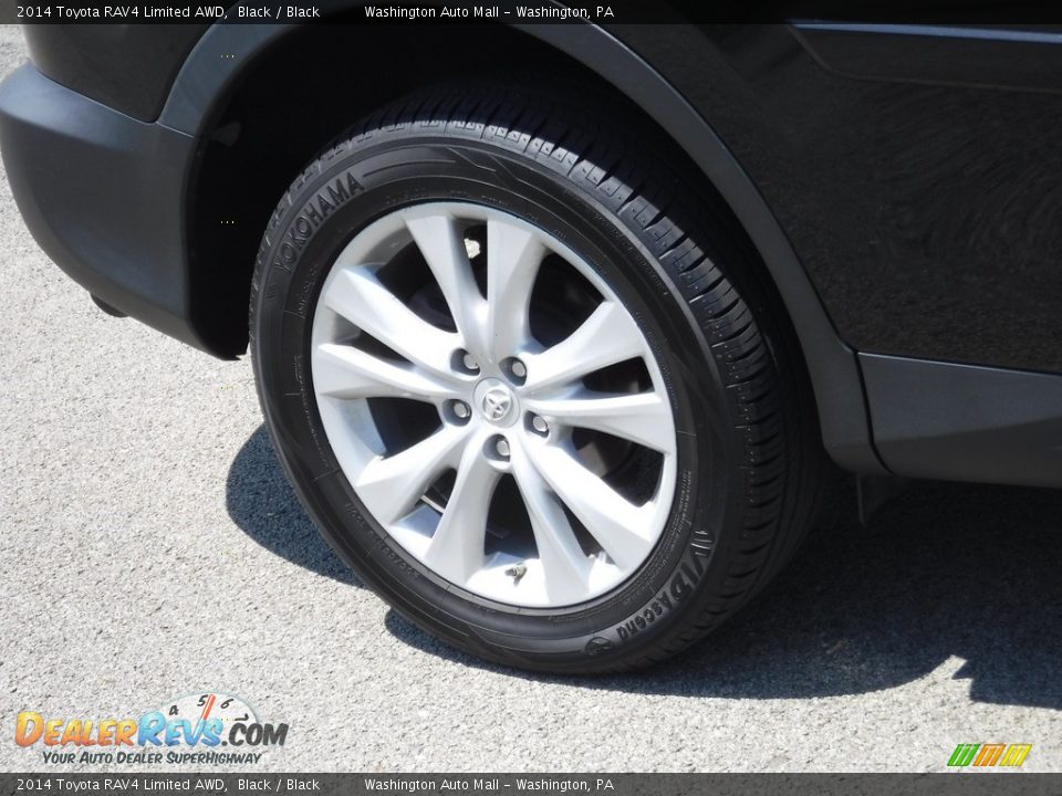 2014 Toyota RAV4 Limited AWD Black / Black Photo #3