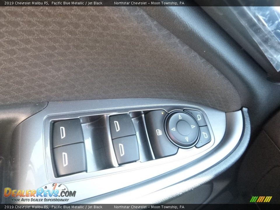 2019 Chevrolet Malibu RS Pacific Blue Metallic / Jet Black Photo #20