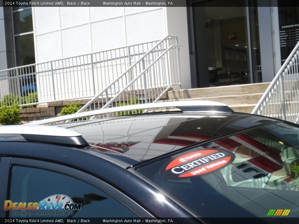 2014 Toyota RAV4 Limited AWD Black / Black Photo #4