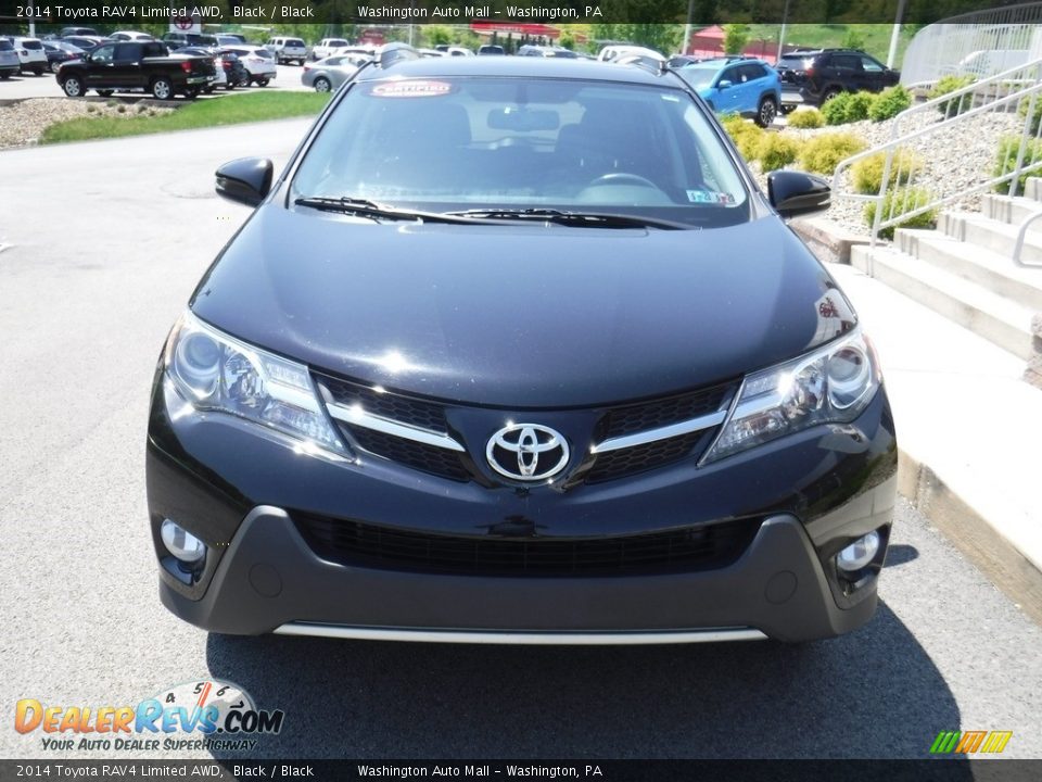 2014 Toyota RAV4 Limited AWD Black / Black Photo #5