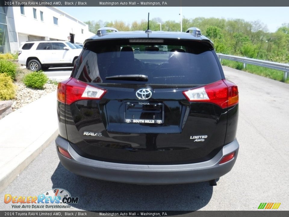 2014 Toyota RAV4 Limited AWD Black / Black Photo #8