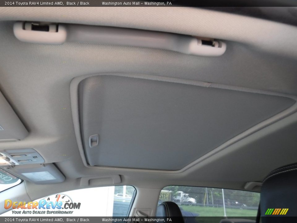 2014 Toyota RAV4 Limited AWD Black / Black Photo #11