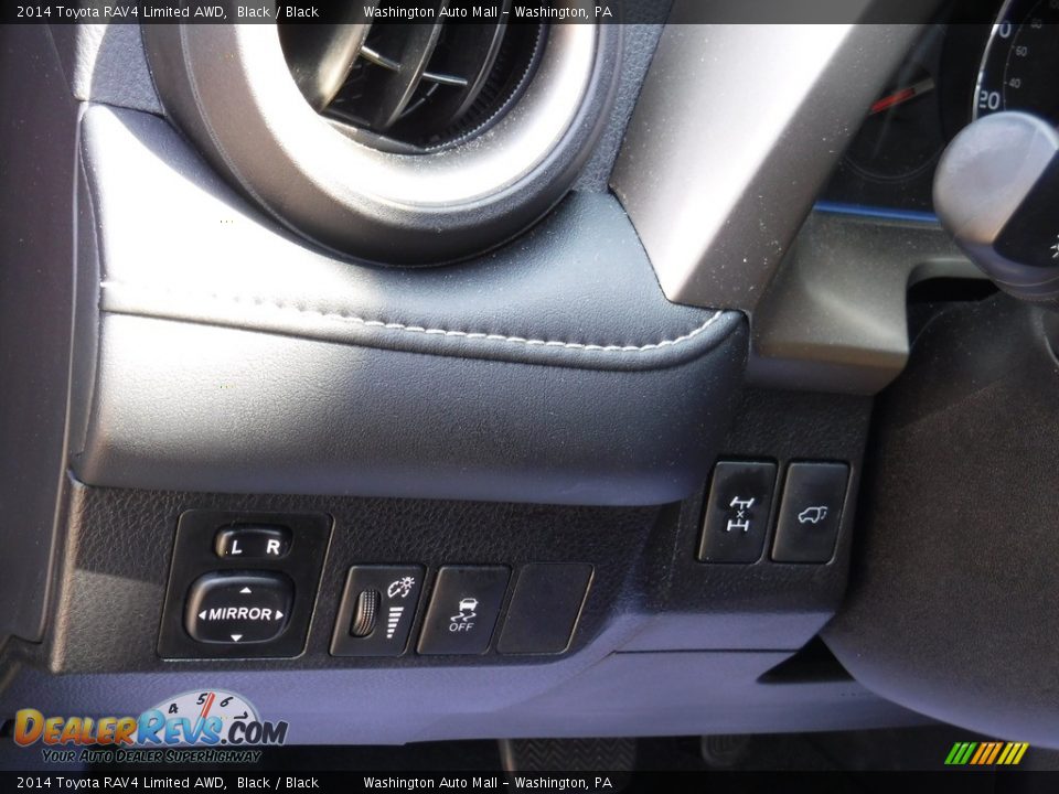 2014 Toyota RAV4 Limited AWD Black / Black Photo #13