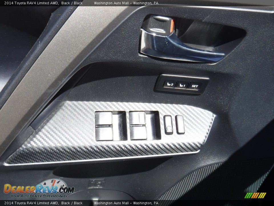 2014 Toyota RAV4 Limited AWD Black / Black Photo #14
