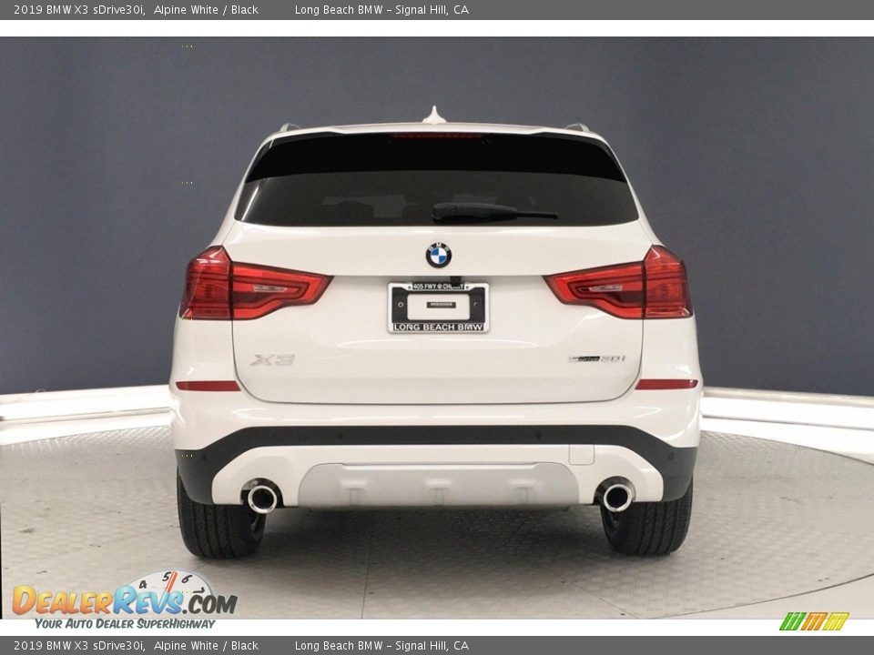 2019 BMW X3 sDrive30i Alpine White / Black Photo #4