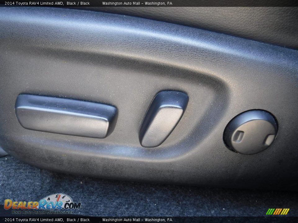 2014 Toyota RAV4 Limited AWD Black / Black Photo #16