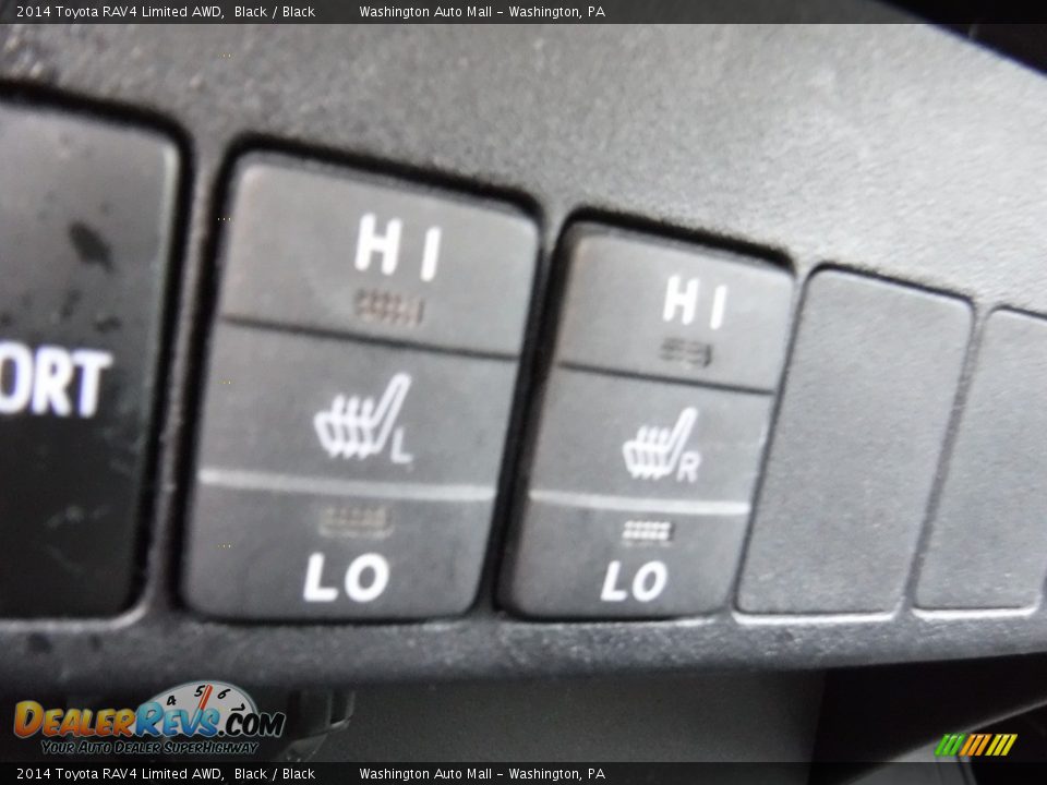 2014 Toyota RAV4 Limited AWD Black / Black Photo #19