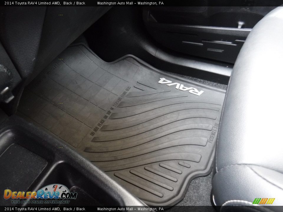 2014 Toyota RAV4 Limited AWD Black / Black Photo #20