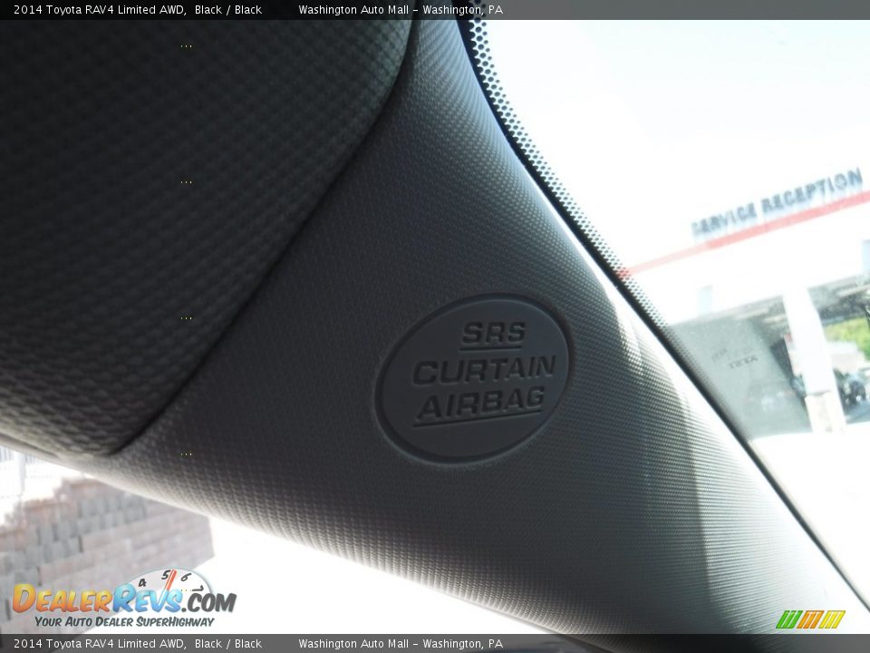 2014 Toyota RAV4 Limited AWD Black / Black Photo #24