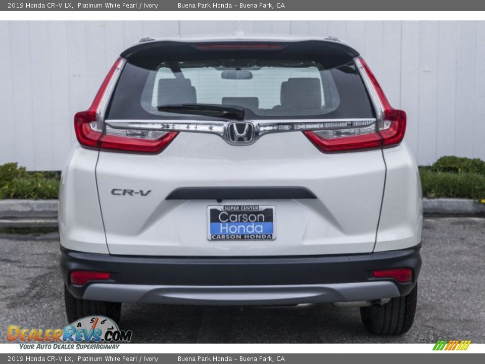2019 Honda CR-V LX Platinum White Pearl / Ivory Photo #3