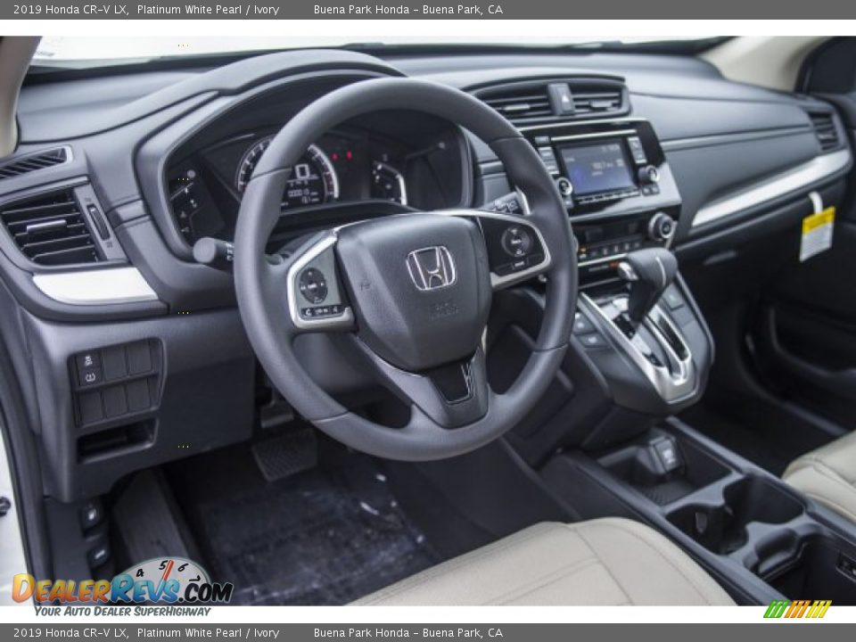 2019 Honda CR-V LX Platinum White Pearl / Ivory Photo #4