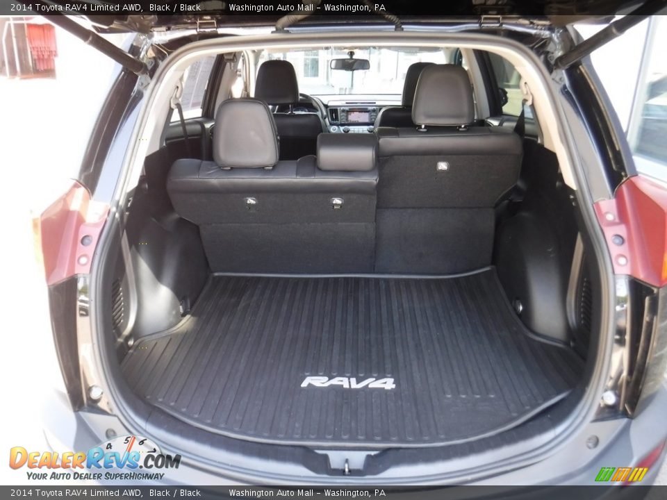 2014 Toyota RAV4 Limited AWD Black / Black Photo #26