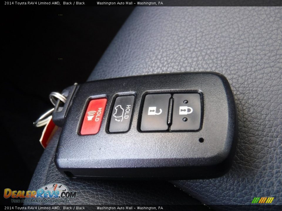 2014 Toyota RAV4 Limited AWD Black / Black Photo #27