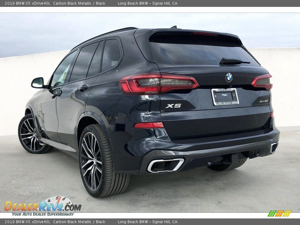 2019 BMW X5 xDrive40i Carbon Black Metallic / Black Photo #3