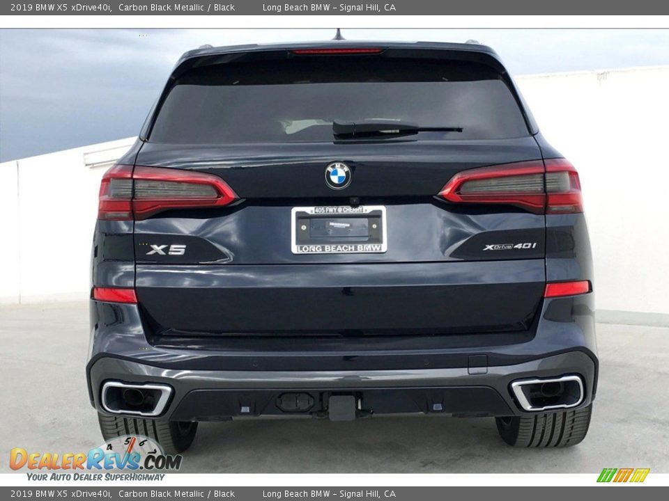 2019 BMW X5 xDrive40i Carbon Black Metallic / Black Photo #4