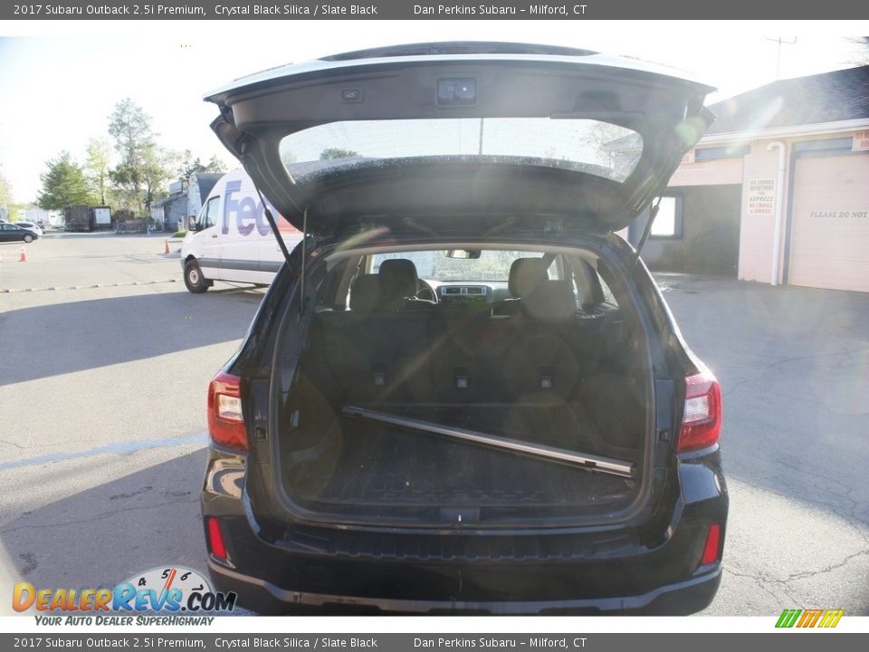 2017 Subaru Outback 2.5i Premium Crystal Black Silica / Slate Black Photo #13