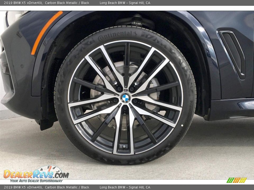 2019 BMW X5 xDrive40i Carbon Black Metallic / Black Photo #10