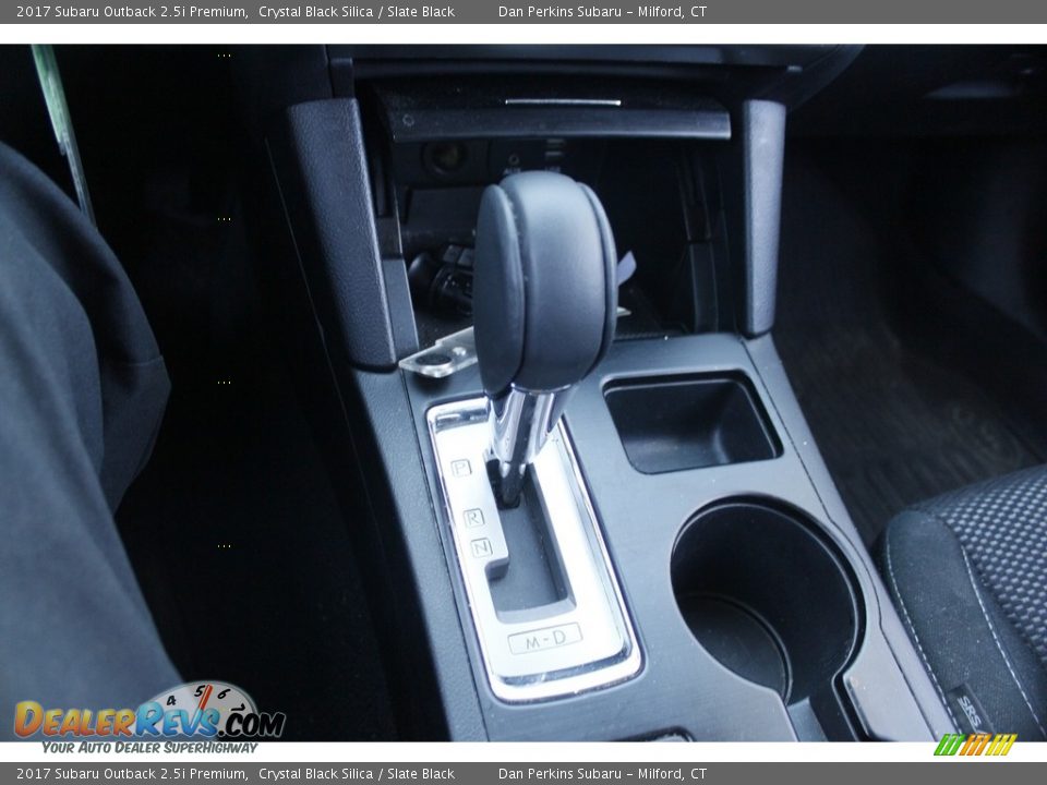 2017 Subaru Outback 2.5i Premium Crystal Black Silica / Slate Black Photo #20