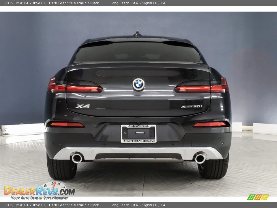 2019 BMW X4 xDrive30i Dark Graphite Metallic / Black Photo #3