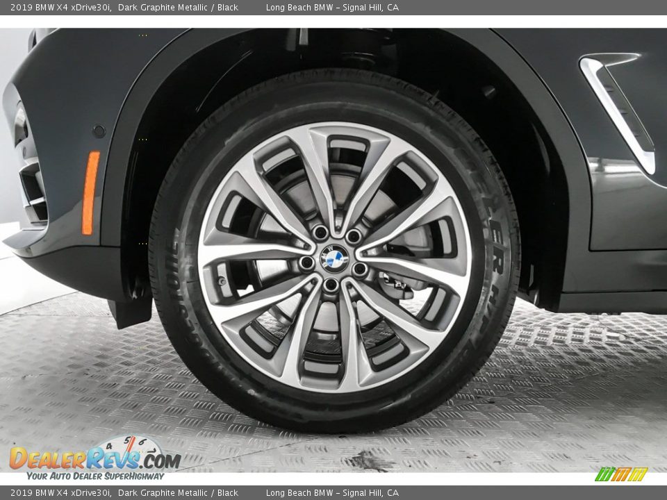 2019 BMW X4 xDrive30i Dark Graphite Metallic / Black Photo #9