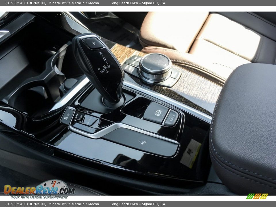 2019 BMW X3 sDrive30i Mineral White Metallic / Mocha Photo #7