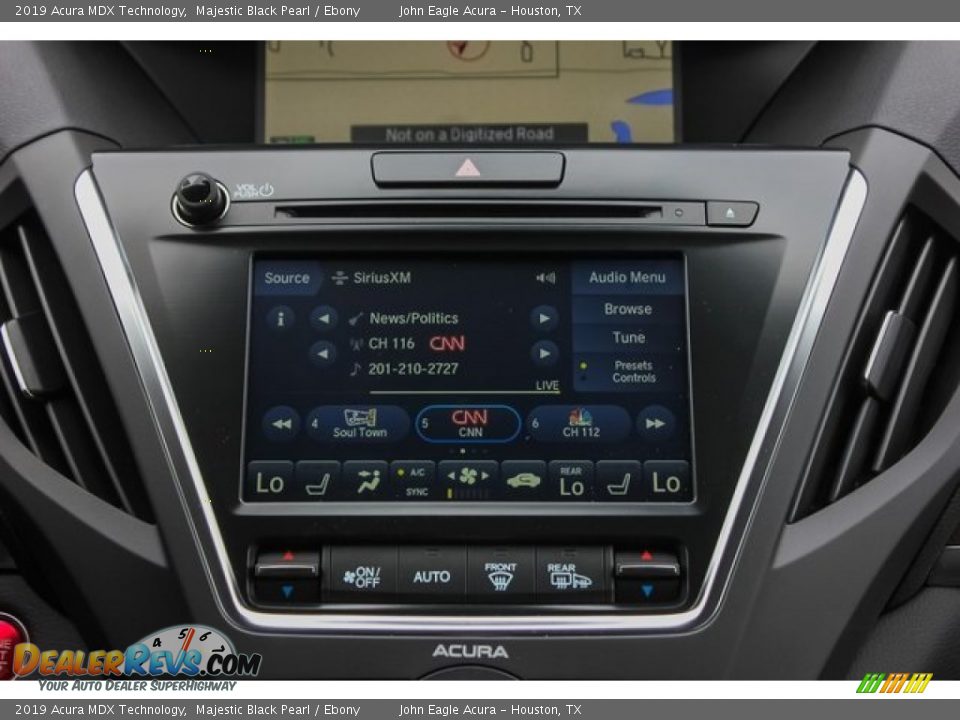 2019 Acura MDX Technology Majestic Black Pearl / Ebony Photo #30