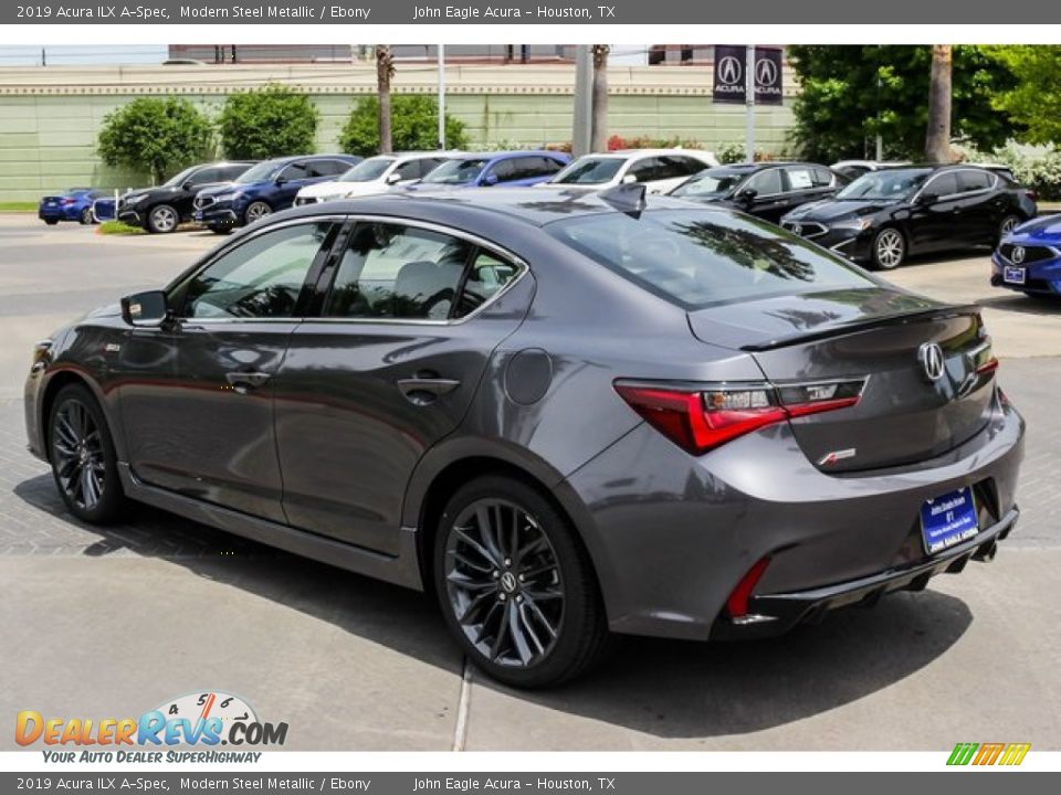 2019 Acura ILX A-Spec Modern Steel Metallic / Ebony Photo #5
