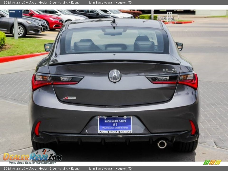 2019 Acura ILX A-Spec Modern Steel Metallic / Ebony Photo #6