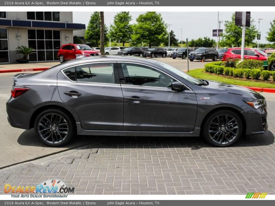 Modern Steel Metallic 2019 Acura ILX A-Spec Photo #8